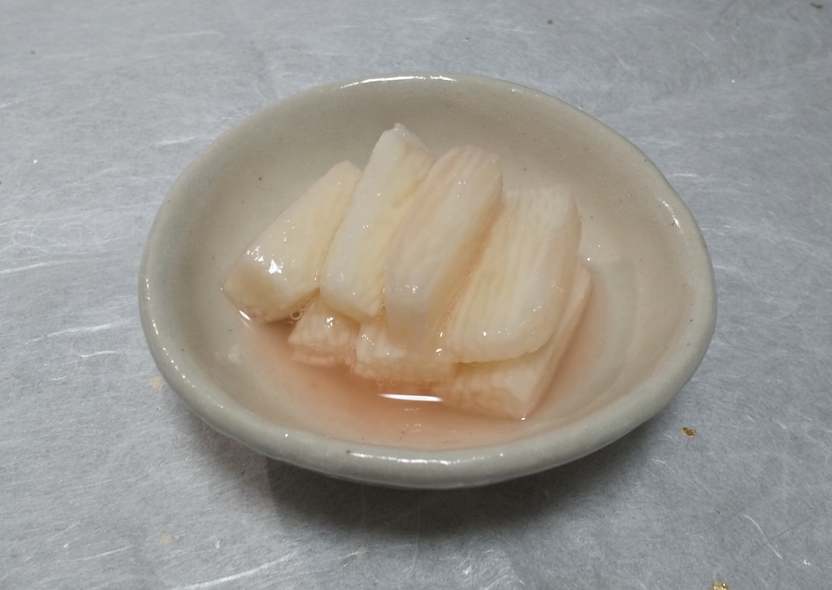 長芋梅酢漬け