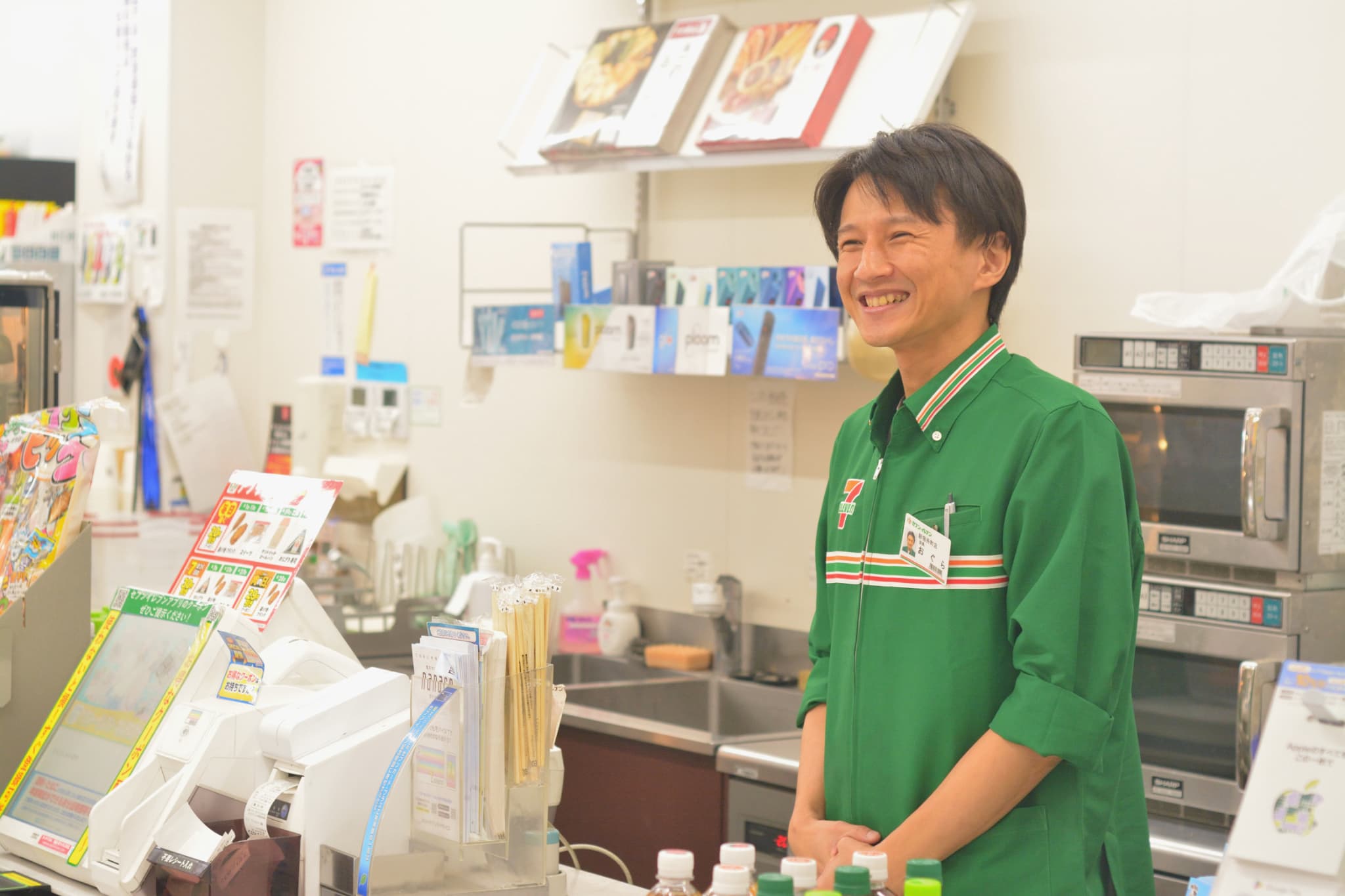 舟町店　店長の小倉です