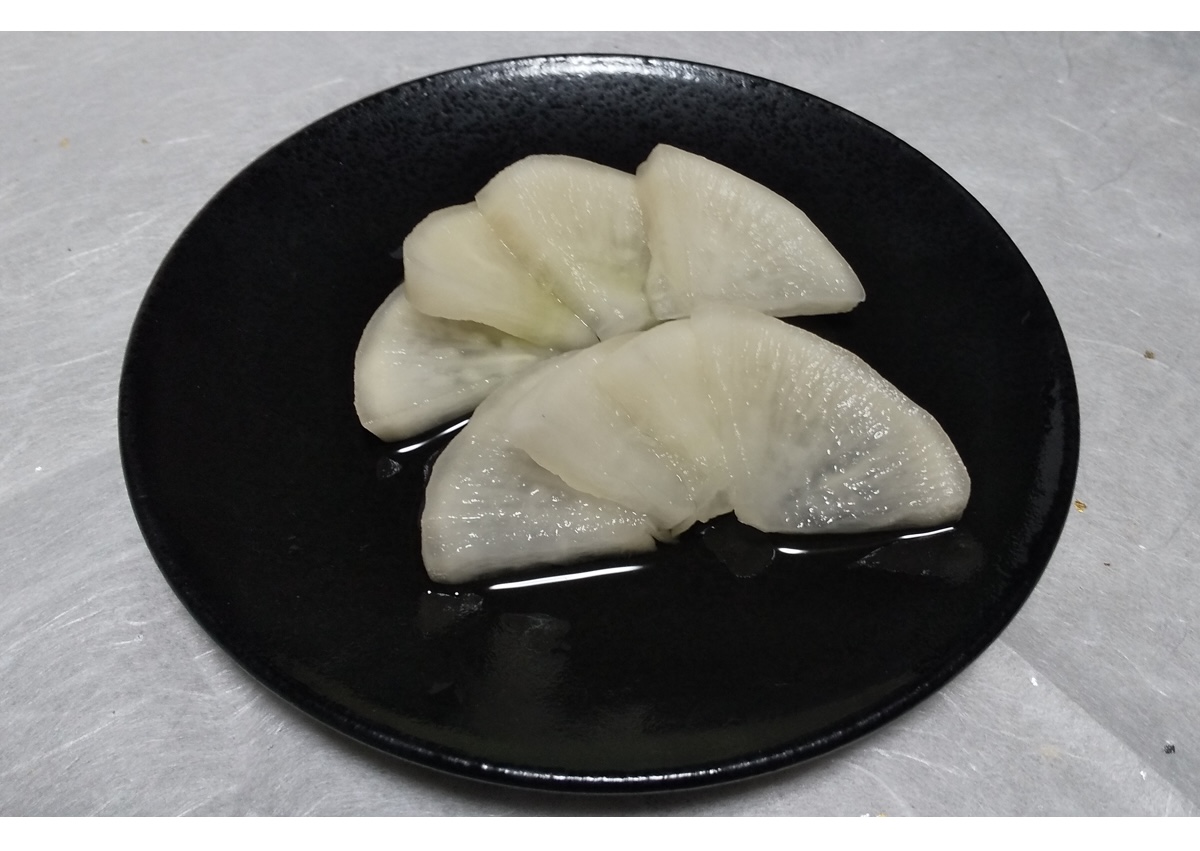 大根かつお漬け