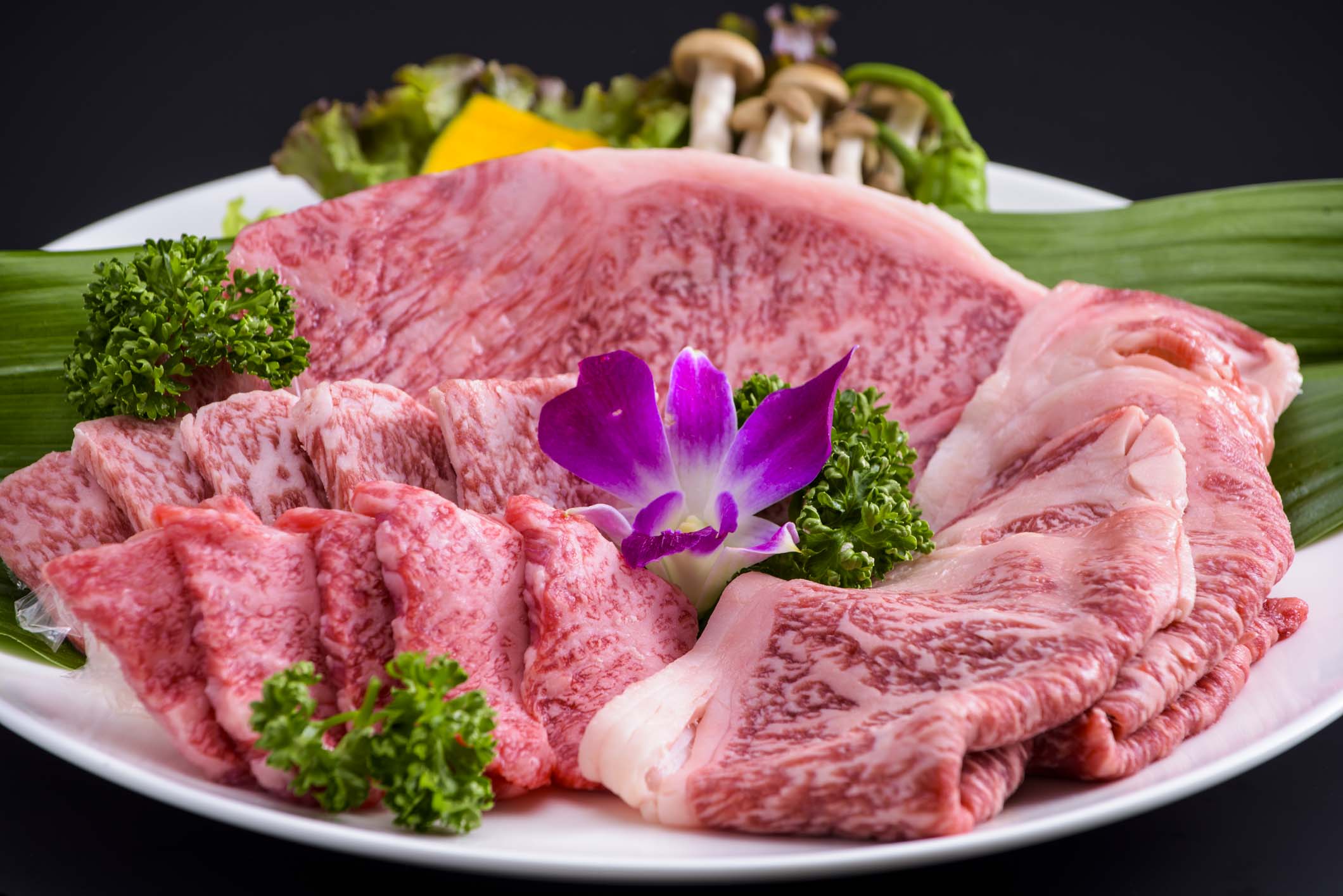 お肉集合写真